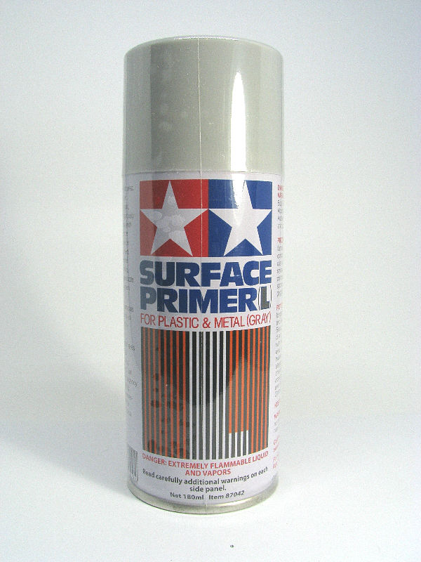Tamiya Gray Surface Primer - 180 ml. spray can